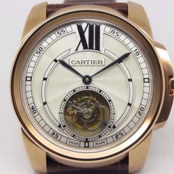 Replica Cartier Cal RG White Tourb Replica Watch Swiss Watch